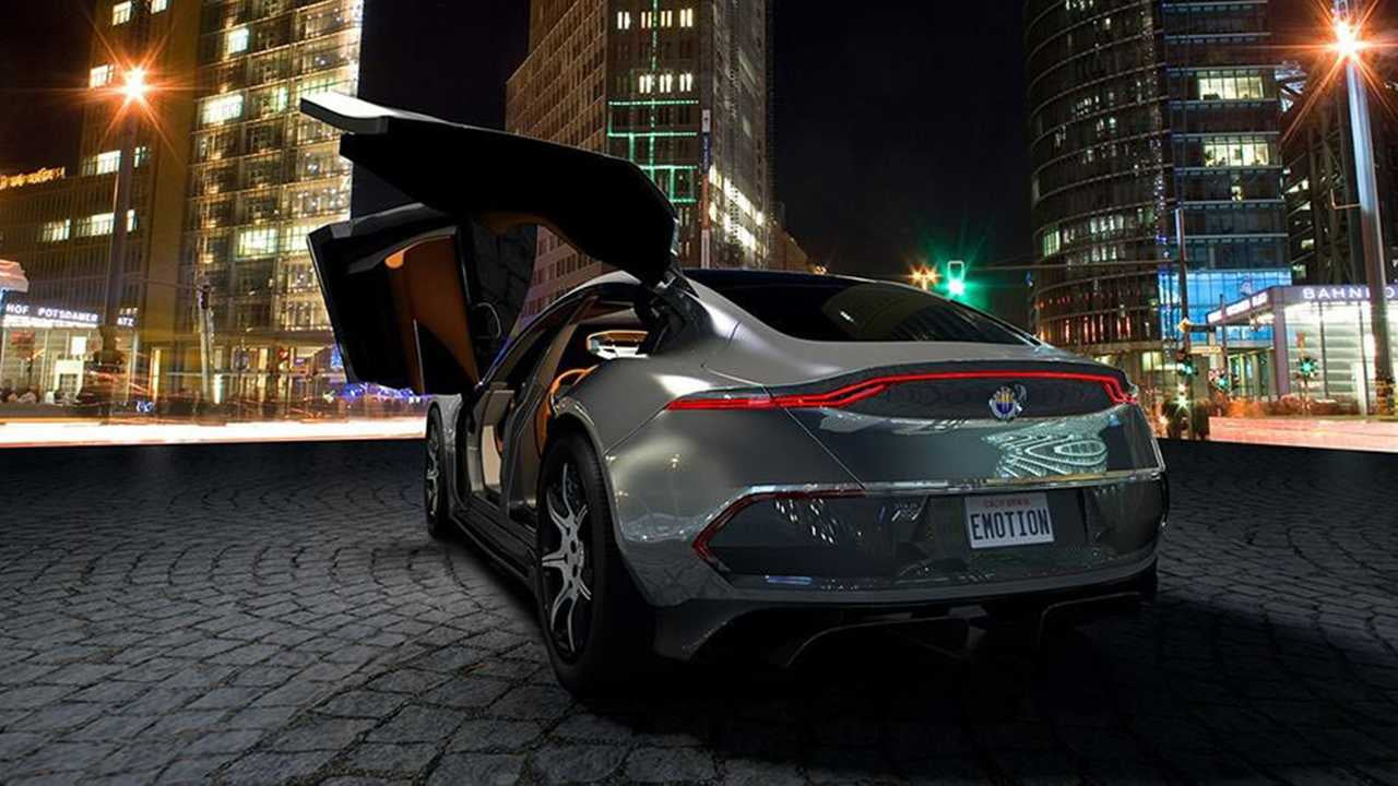 Henry Fisker EMotion with 400 Miles