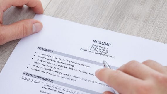Resume Important Points