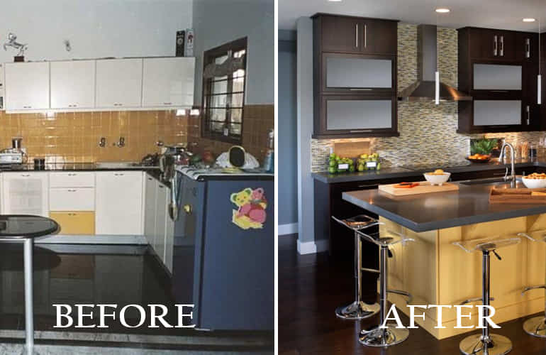 Kitchen Before And After