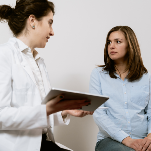 Woman is Checking to Gynecologist