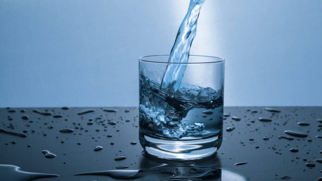 glass of water