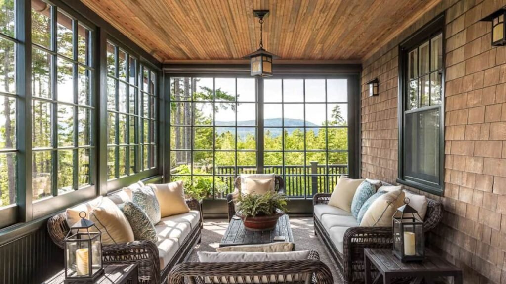 Stylish Sunroom Addition to Brighten Your Space