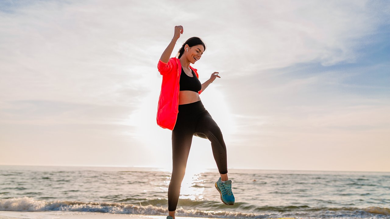 No soda for 30 days results in a woman feeling more active and joyful